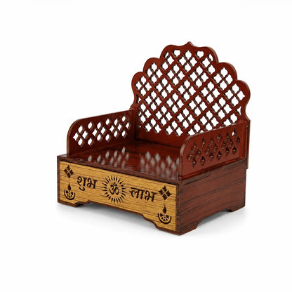 Wooden Sinhasan Jaali