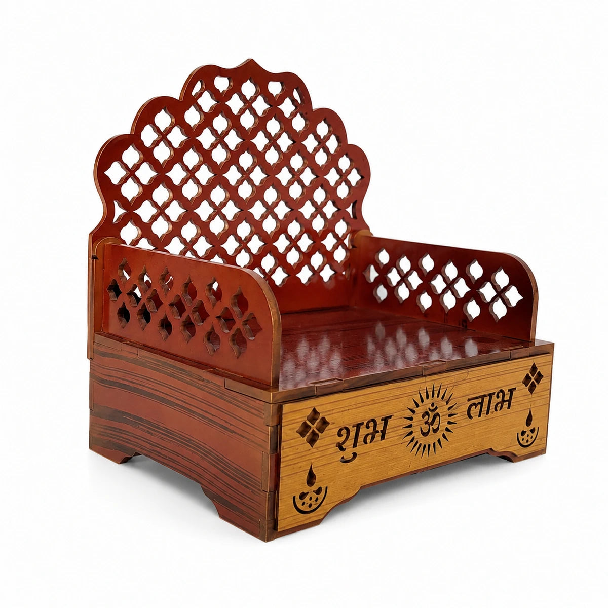 Wooden Sinhasan Jaali