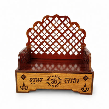 Wooden Sinhasan Jaali