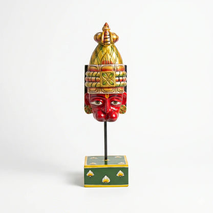 Hand Painted Hanuman Face Stand