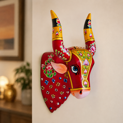 Red Bull Small Head Wall Hanging