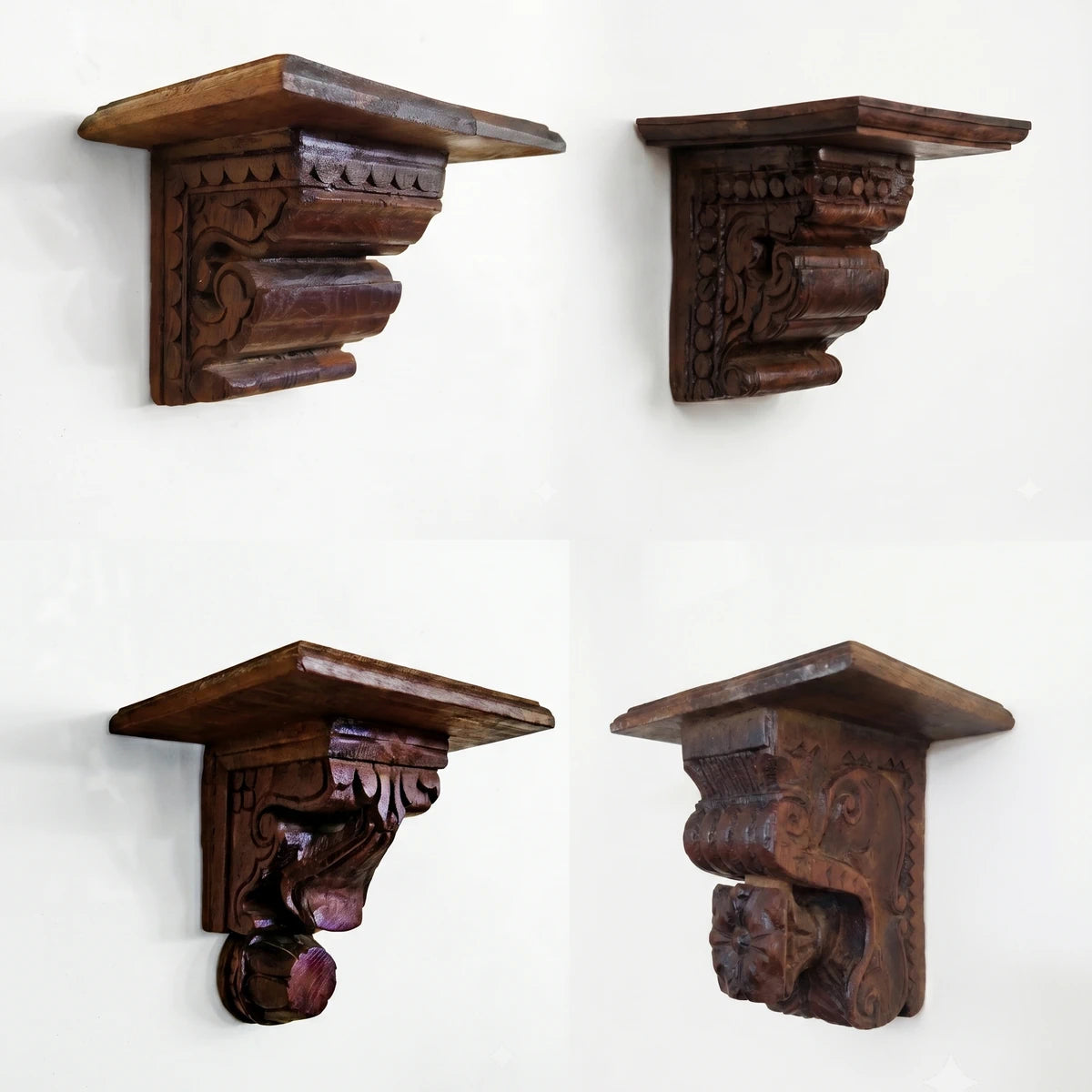 Real Antique Wall Bracket 9 inch