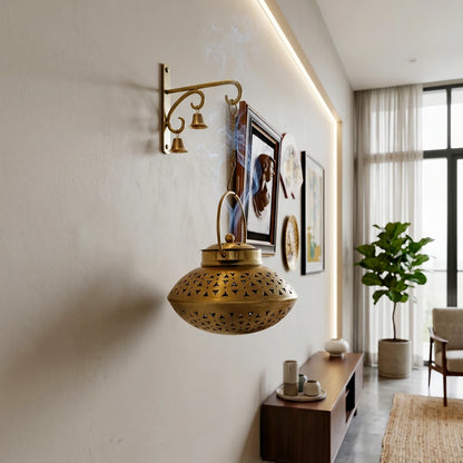 Metal Golden Degchi for Multi Use