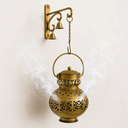 Metal Golden Round Degchi for Multi Use