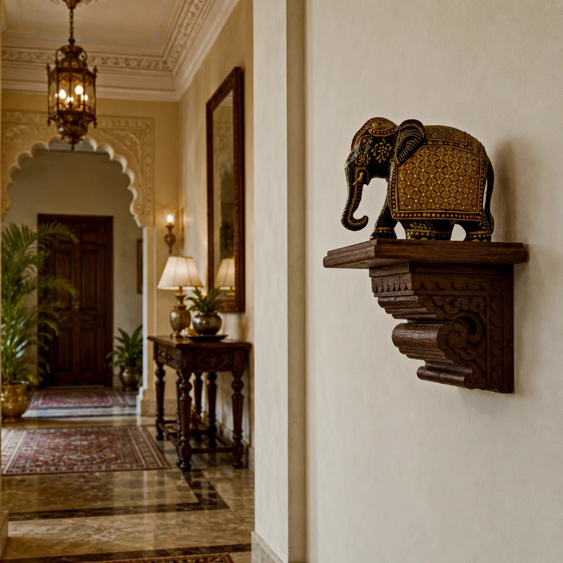 Real Antique Wall Bracket 9 inch